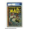 Image 1 : Mad #2 (EC, 1952) CGC VF+ 8.5 Off-white pages. We