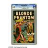 Image 1 : Blonde Phantom #14 (Timely, 1947) CGC VF 8.0 Off-
