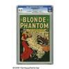 Image 1 : Blonde Phantom #22 (Timely, 1949) CGC VG+ 4.5 Off