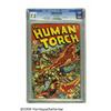 Image 1 : The Human Torch #16 (Timely, 1944) CGC VF- 7.5 Of