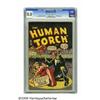 Image 1 : The Human Torch #29 (Timely, 1947) CGC VF 8.0 Off