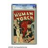Image 1 : The Human Torch #30 (Timely, 1948) CGC VF- 7.5 Of