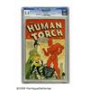 Image 1 : The Human Torch #34 Canadian Edition (Superior, 1