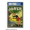Image 1 : Joker Comics #13 Mile High pedigree (Timely, 1943