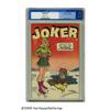Image 1 : Joker Comics #21 (Timely, 1946) CGC NM+ 9.6 Off-w