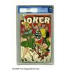 Image 1 : Joker Comics #26 Mile High pedigree (Timely, 1947