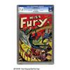 Image 1 : Miss Fury #1 (Timely, 1942) CGC FN/VF 7.0 Off-whi