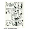Image 1 : Bob Montana - Archie Sunday Comic Strip Original 