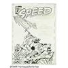 Image 1 : Al Avison (attributed) - Speed Comics #38 Cover O
