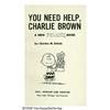 Image 2 : Charles Schulz - "You Need Help, Charlie Brown" C