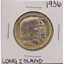 1936 Long Island Tercentenary Commemorative Half Dollar Coin