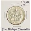 Image 1 : 1936-D San Diego Commemorative Half Dollar Coin