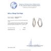 Image 3 : SILVER Hoop Earrings