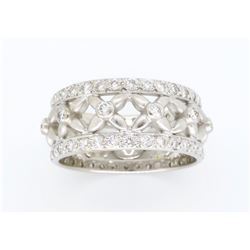 18KT White Gold 1.20ctw Diamond Ring