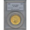 Image 1 : 1907 $10 Indian Head Eagle Gold Coin PCGS MS62