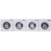 Image 1 : Lot of (4) 1963 Proof Franklin Half Dollar Coins