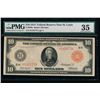 Image 1 : 1914 $10 Red Seal Saint Louis Federal Reserve Note PMG 35