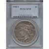 Image 1 : 1928-S $1 Peace Silver Dollar Coin PCGS XF40