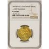 Image 1 : AH389-421 Ghaznavid Dinar A-1607 Mahmud Gold Coin NGC Genuine