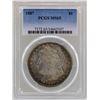 Image 1 : 1887 $1 Morgan Silver Dollar Coin PCGS MS65