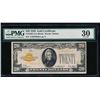 Image 1 : 1928 $20 Gold Certificate PMG 30