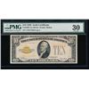 Image 1 : 1928 $10 Gold Certificate PMG 30