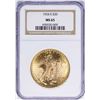 Image 1 : 1924-S $20 St. Gaudens Double Eagle Gold Coin NGC MS65