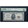 Image 1 : 1929 $5 Wolfe City National Bank Note PMG 64EPQ Low Serial Number