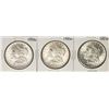 Image 1 : Lot of (3) 1886 $1 Morgan Silver Dollar Coins