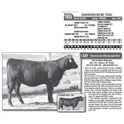 Lot - 40 - DIAMOND RUBY 702G