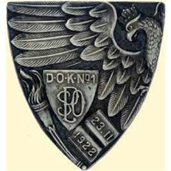 POLAND, MEDAL, OFFICERS' SCHOOL OF THE 1ST CORPS DISTRICT IN WARSAW