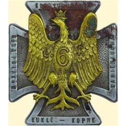 POLAND, MEDAL, 6TH LEGION INFANTRY REGIMENT - I.TYPE "KRZYZ WYTRWALOSCI"