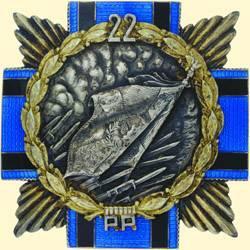 POLAND, MEDAL, 22ND INFANTRY REGIMENT - II.TYPE