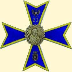 POLAND, MEDAL, 23RD INFANTRY REGIMENT (COL. LIS-KULA REGIMENT)