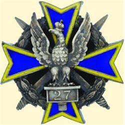 POLAND, MEDAL, 27TH INFANTRY REGIMENT