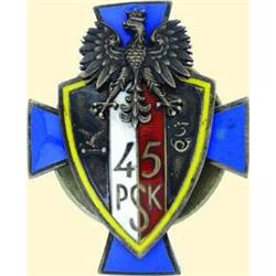 POLAND, MEDAL, 45TH KRESOWY INFANTRY RIFLE REGIMENT