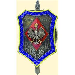 POLAND, MEDAL, 48TH KRESOWY INFANTRY RIFLE REGIMENT