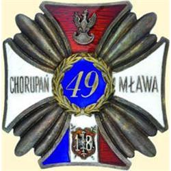 POLAND, MEDAL, 49TH HUCULSKI INFANTRY REGIMENT