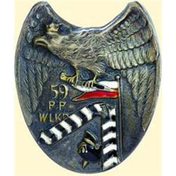 POLAND, MEDAL, 59TH WIELKOPOLSKI INFANTRY REGIMENT