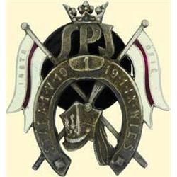 POLAND, MEDAL, 1ST WARRANT OFFICERS' RIDING SCHOOL - OFFICER INSTRUCTOR BADGE