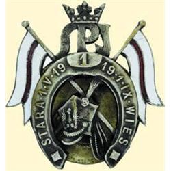 POLAND, MEDAL, 1ST WARRANT OFFICERS' RIDING SCHOOL