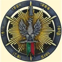 POLAND, MEDAL, MOUNTED RIFLE REGIMENT - II.TYPE