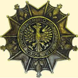 POLAND, MEDAL, 10TH MOUNTED RIFLE REGIMENT - I.TYPE (1918)