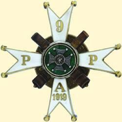 POLAND, MEDAL, 9TH FIELD ARTILLERY REGIMENT