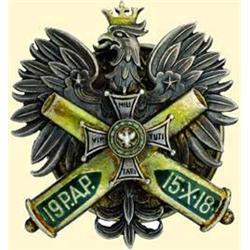 POLAND, MEDAL, 19TH FIELD ARTILLERY REGIMENT