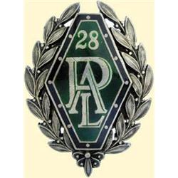 POLAND, MEDAL, 28TH LIGHT ARTILLERY REGIMENT