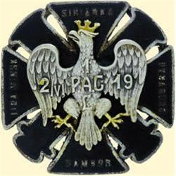 POLAND, MEDAL, 1ST LEGION HEAVY ARTILLERY REGIMENT