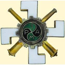 POLAND, MEDAL, 1ST MOTORIZED ARTILLERY REGIMENT - I.TYPE