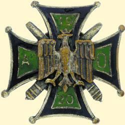 POLAND, MEDAL, VOLUNTEER ARMY ARTILLERY REGIMENT