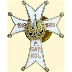 POLAND, MEDAL, 1ST RAILROAD SAPPERS REGIMENT